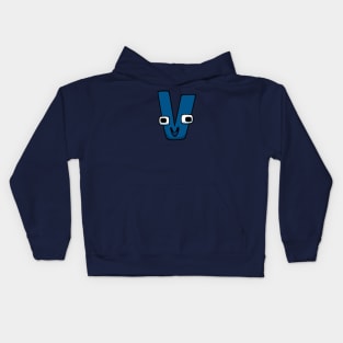 V | Alphabet Lore Kids Hoodie